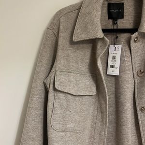 DYNAMITE - Beige Shacket